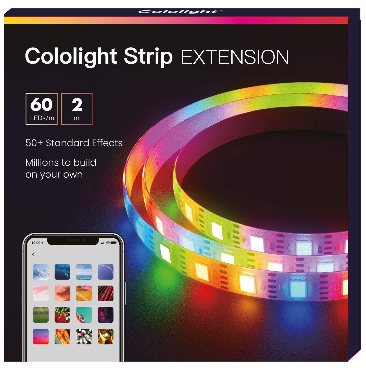 Cololight LED-Streifen CL909 Strip Verlängerung, 2 Meter, 60 LEDs