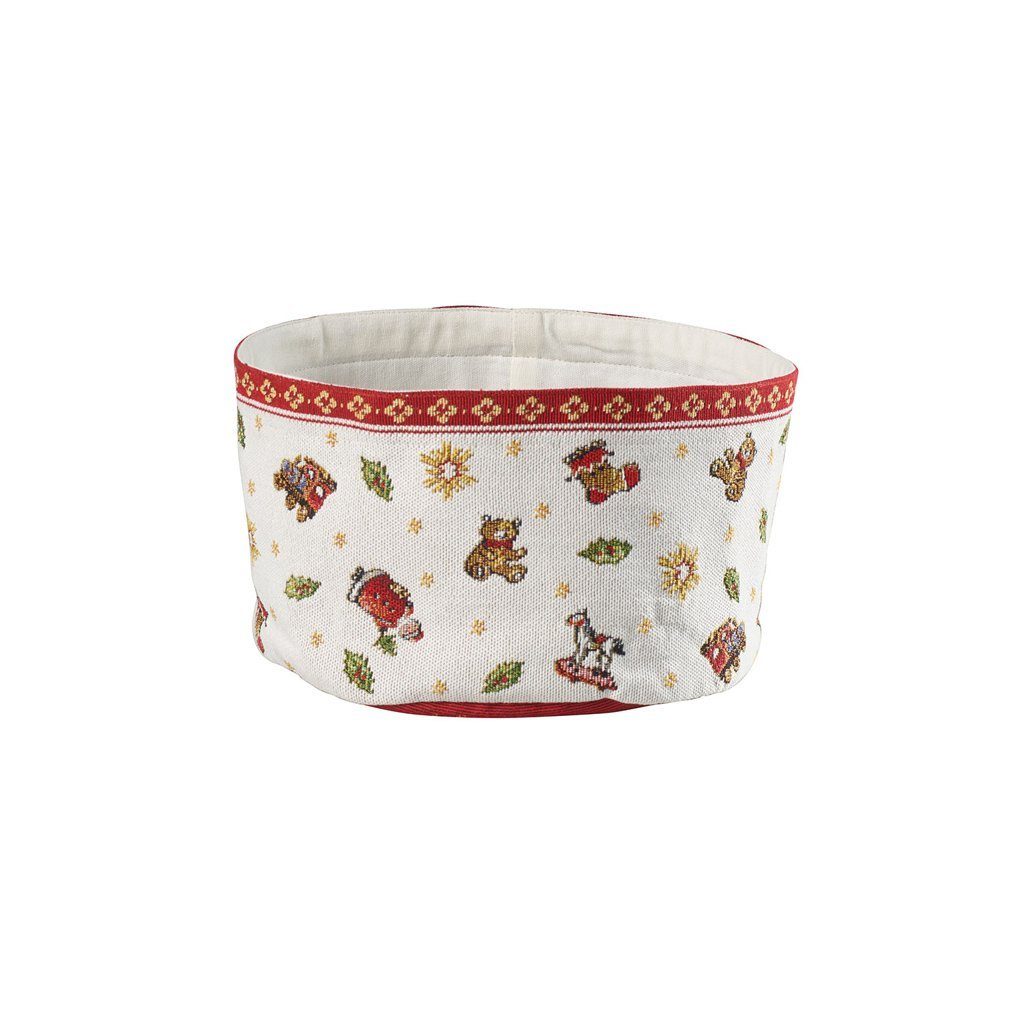 Villeroy & Boch Brotkorb Toy's Delight Gobelin Brotkorb, Baumwolle, (1-tlg), Baumwolle, 1 Stck, Maschinenwäsche bis 40°