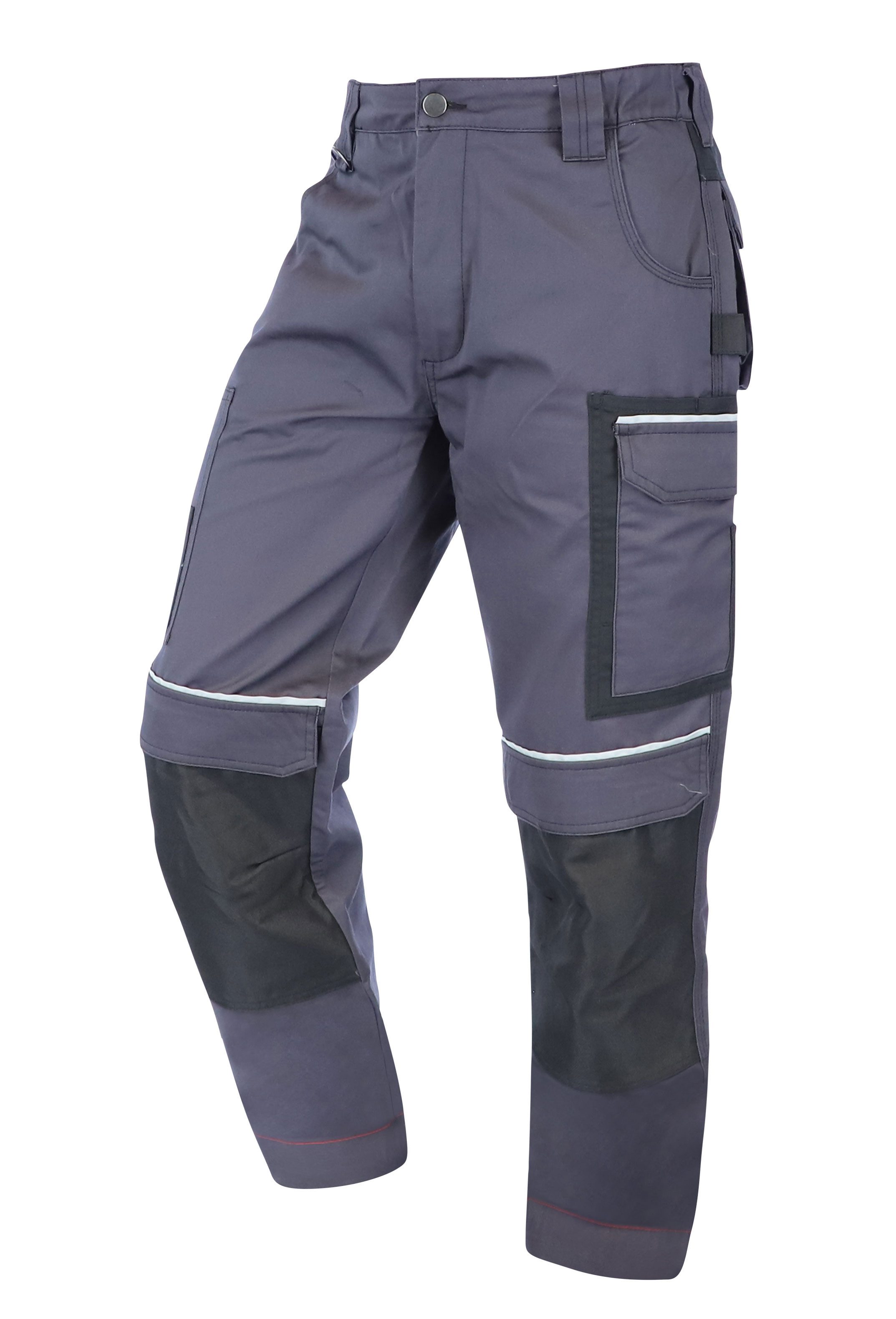 ELIWORX Arbeitshose Männer mit Stretch Einsatz - Bequeme Passform - Robustes Material Arbeitshose Herren ideal für Handwerk Heimwerk und Baugewerbe