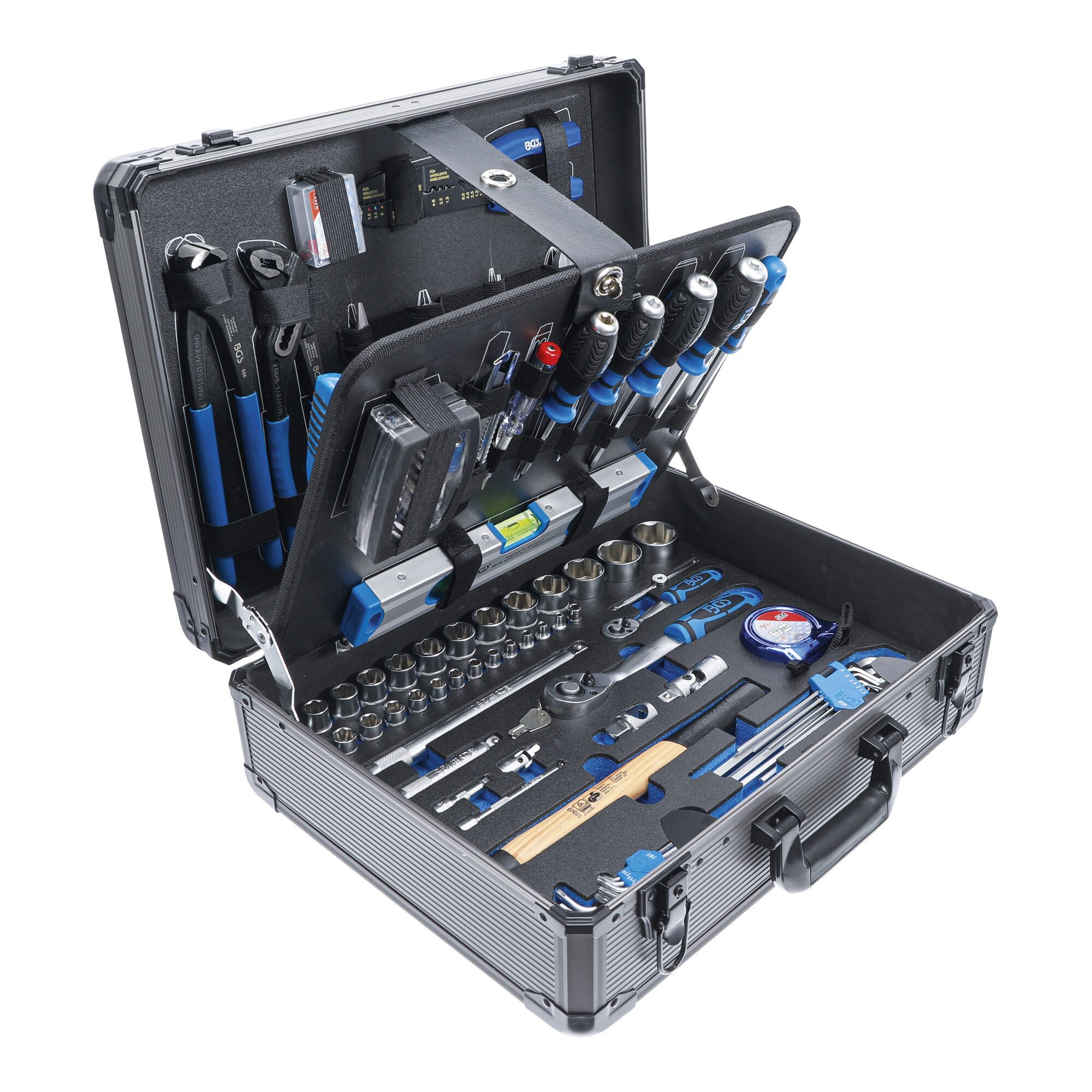BGS technic Werkzeugkoffer BGS Profi-Werkzeug-Satz, im Alu-Koffer, 149-teilig