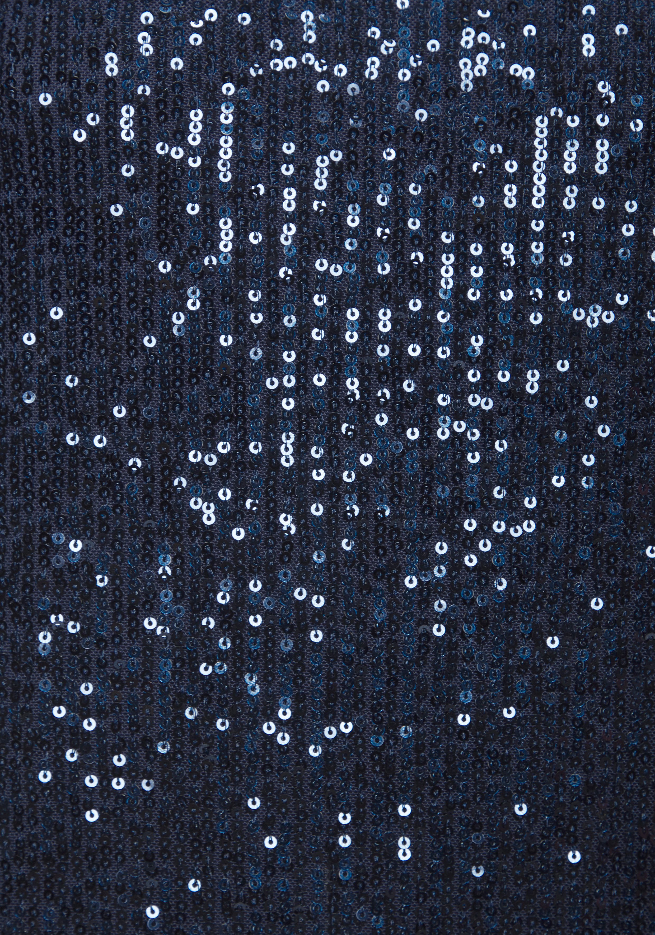 LASCANA Paillettenkleid, festlich, Glitzerkleid mit kurzen Ärmeln