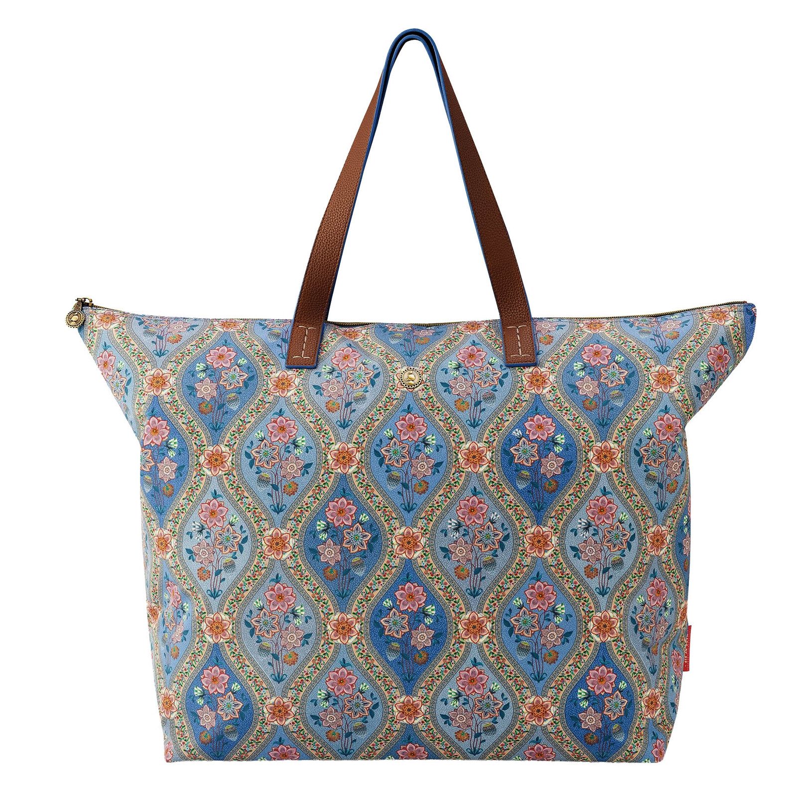 PiP Studio Tragetasche Tilda Tote Bag Large Ornamento, mit Metallpatch auf der Vorderseite