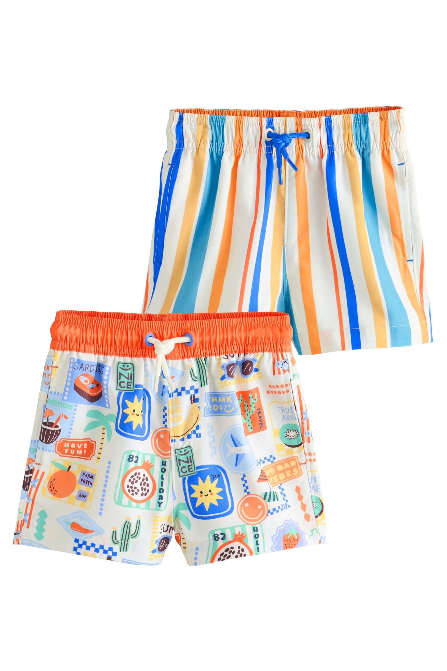Next Badeshorts Badeshorts, 2er Pack (2-St)