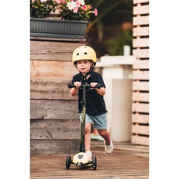 Scoot and Ride Dreiradscooter Highwaykick 3 LED Lemon, Kinderroller in Gelb