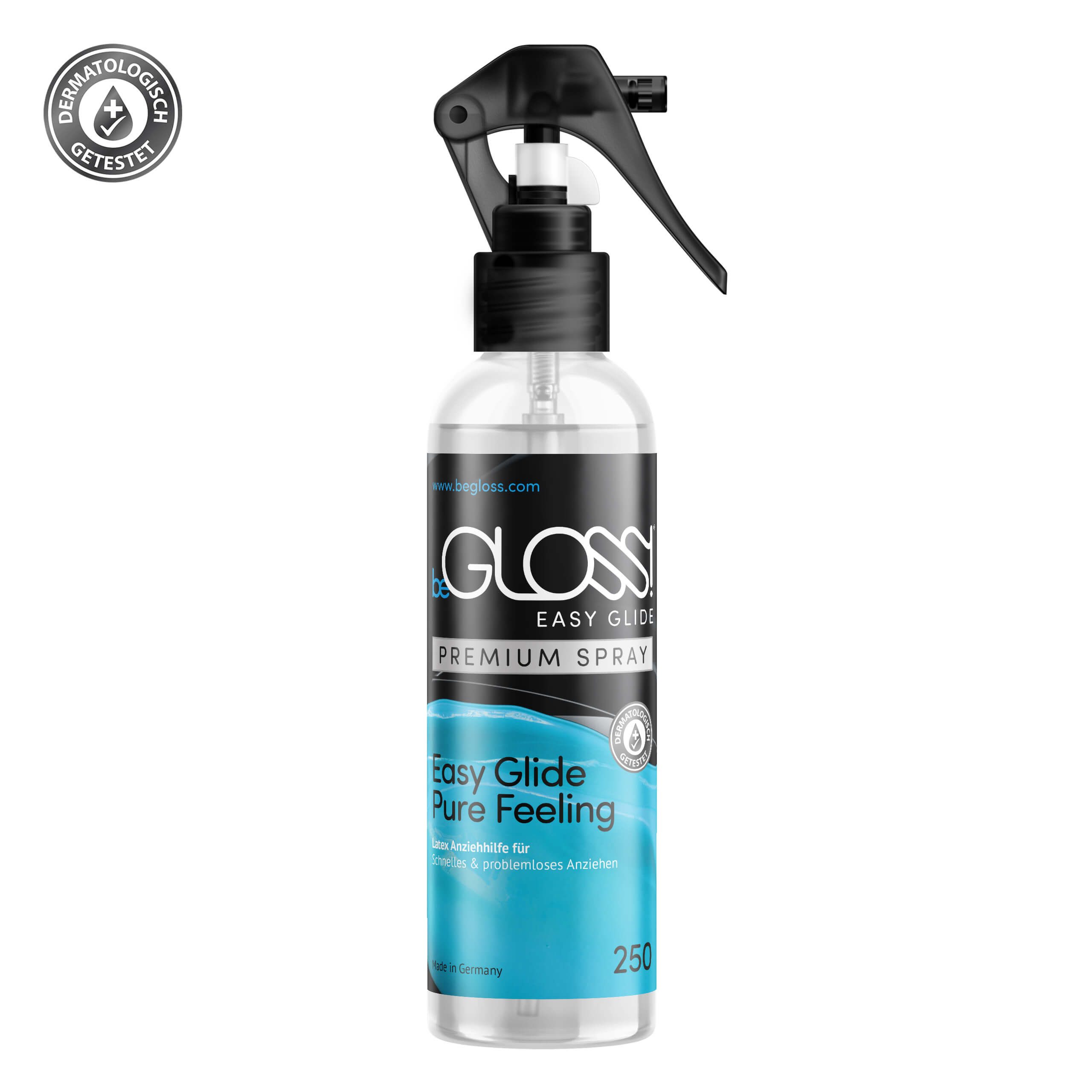 beGLOSS Gleitgel Latex Pflege Anziehhilfe Latexkleidung Easy Glide Premium günstig online kaufen