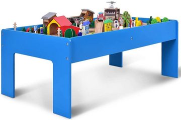 COSTWAY Spieltisch Spielzeug Zug Eisenbahn