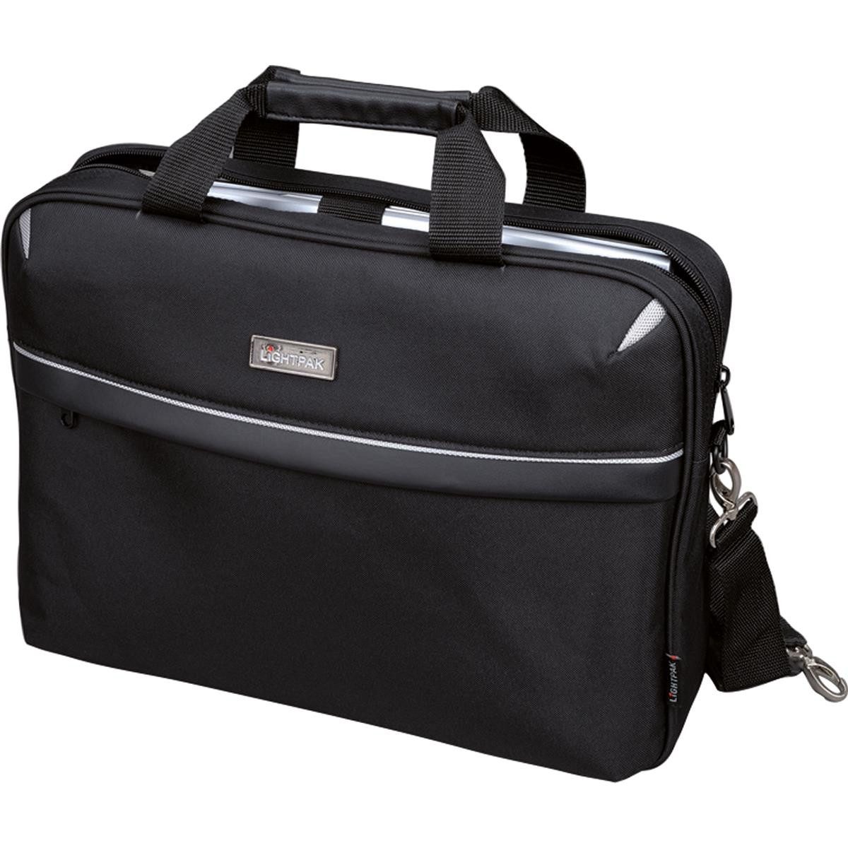 Rucksack LIGHTPAK Notebooktasche Sierra 46112 Polyester schwarz