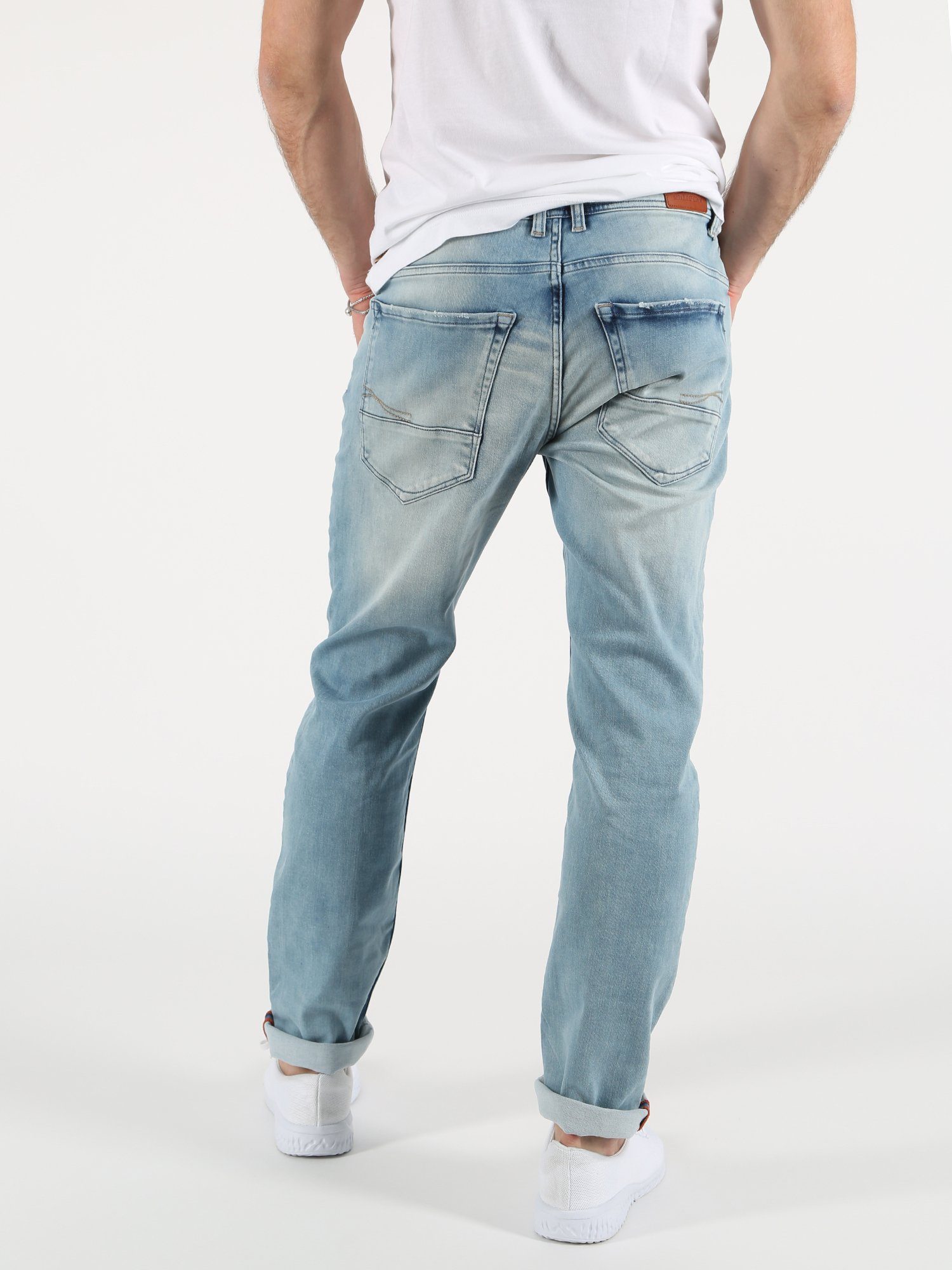 Ricardo Regular-fit-Jeans Blue of Miracle Wyoming Denim im 5-Pocket-Style Jogg