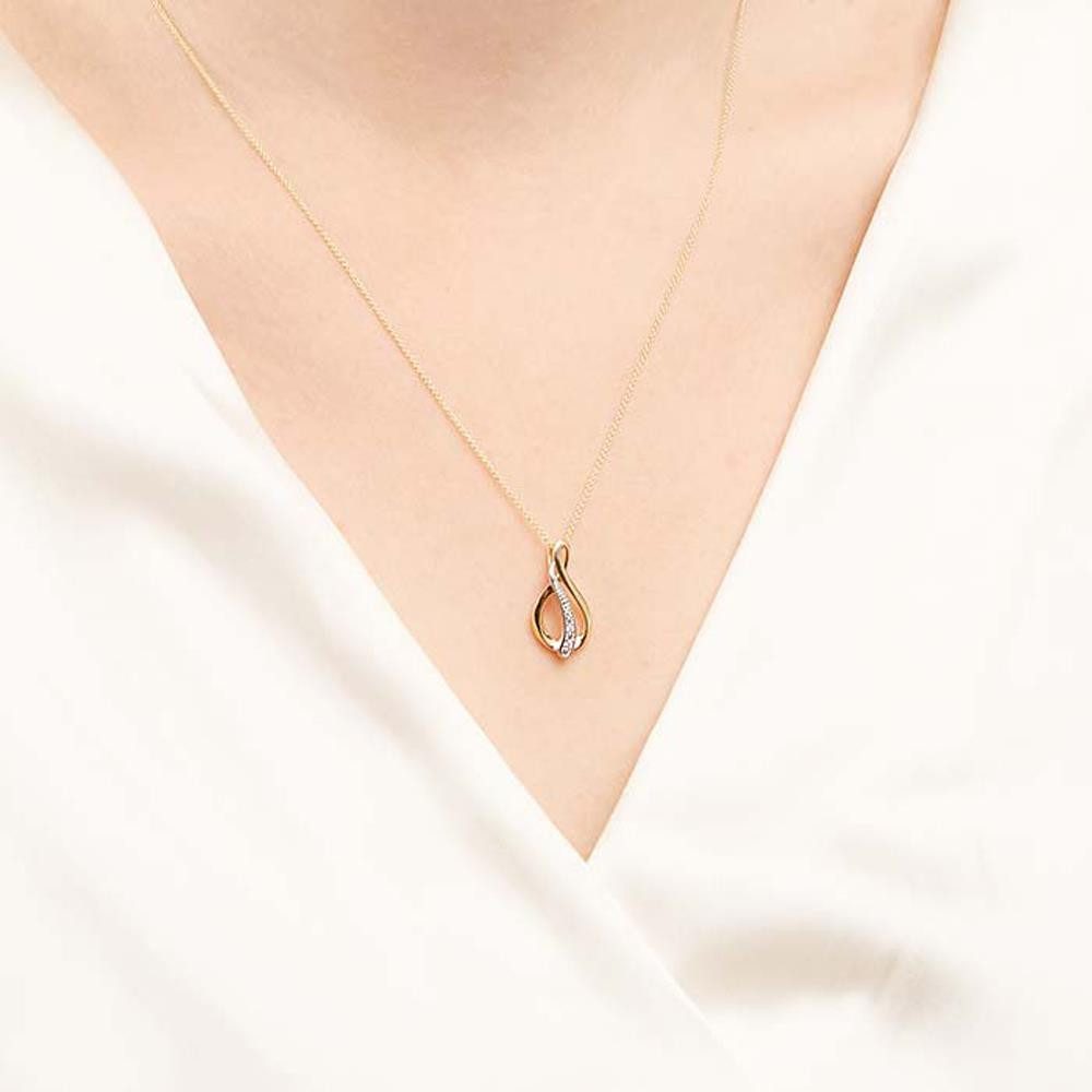 Unique Kettenanhänger Diamantanhänger ...