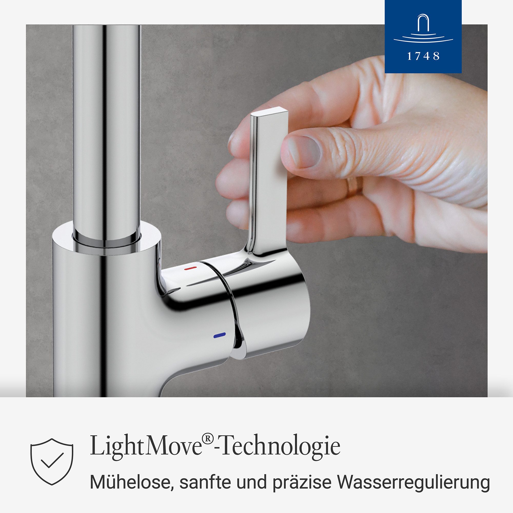 Villeroy & Boch Küchenarmatur Variaro FirmaFlow® Kartusche, mit Handbrause, 360° schwenkbarer Auslauf – Bild 5 von 5