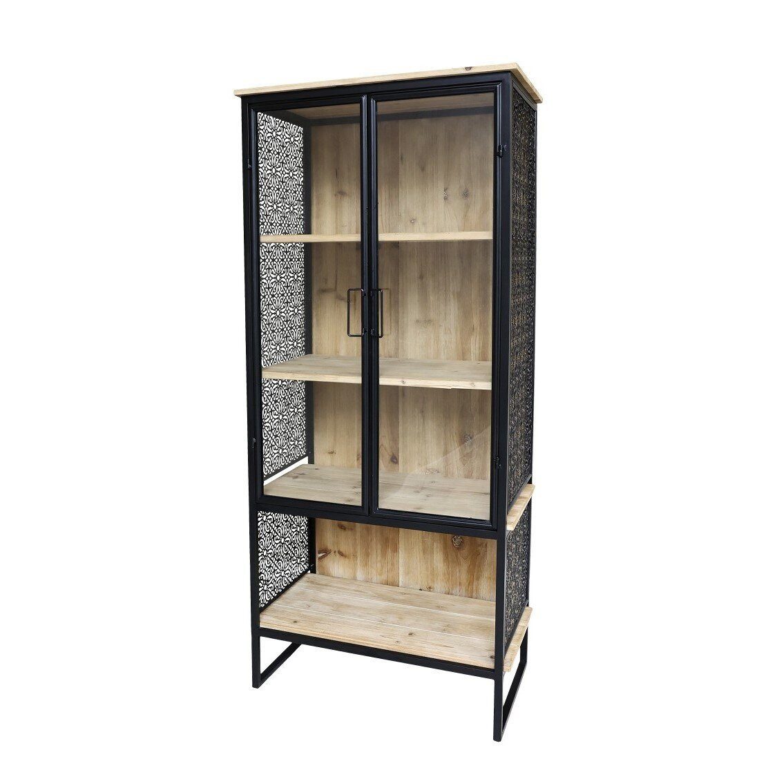 Chic Antique Vitrine Vence nschrank