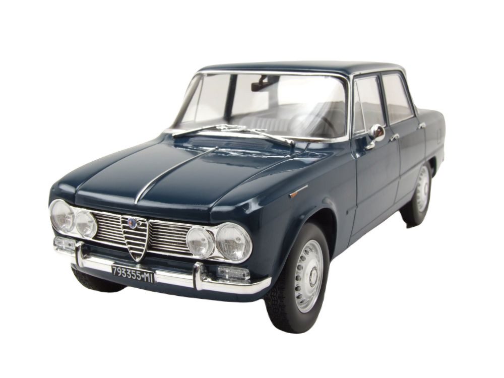 Norev Modellauto Alfa Romeo Giulia TI 1964 blau, Maßstab 1:18
