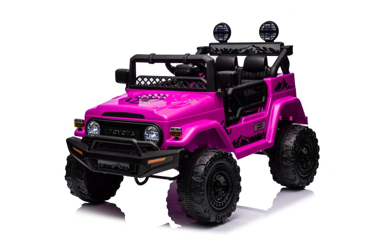 Smarty Elektro-Kinderauto Elektro Kinderauto TOYOTA FJ mit Lizenz Allrad 4x25W