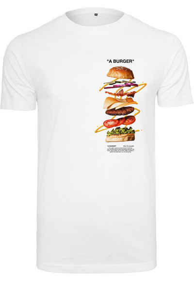 MisterTee T-Shirt MisterTee Herren A Burger Tee (1-tlg)