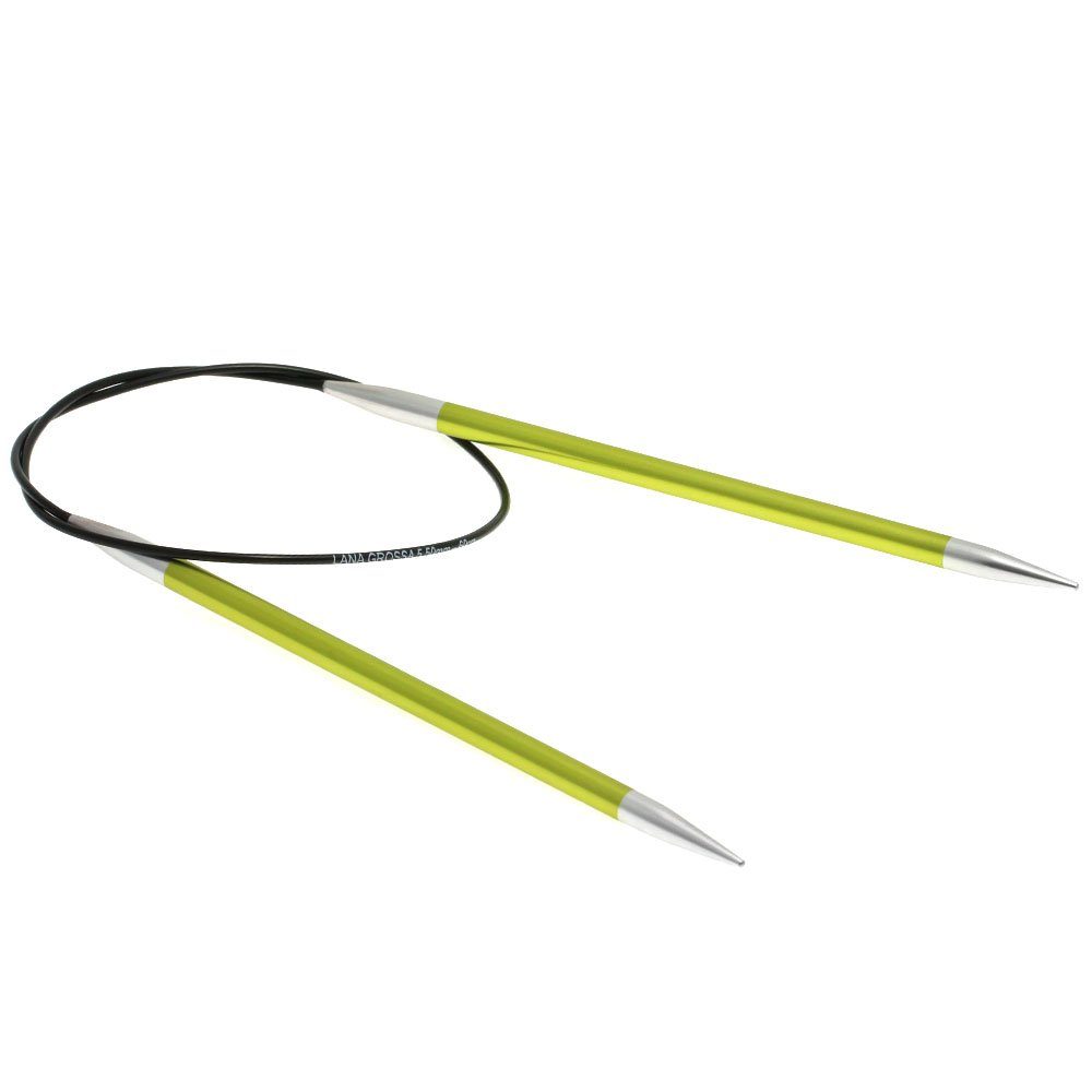 LANA GROSSA Rundstricknadeln Knit Pro Rundstricknadel Aluminium Rainbow, Rundstricknadel verschiedene Längen/Größen