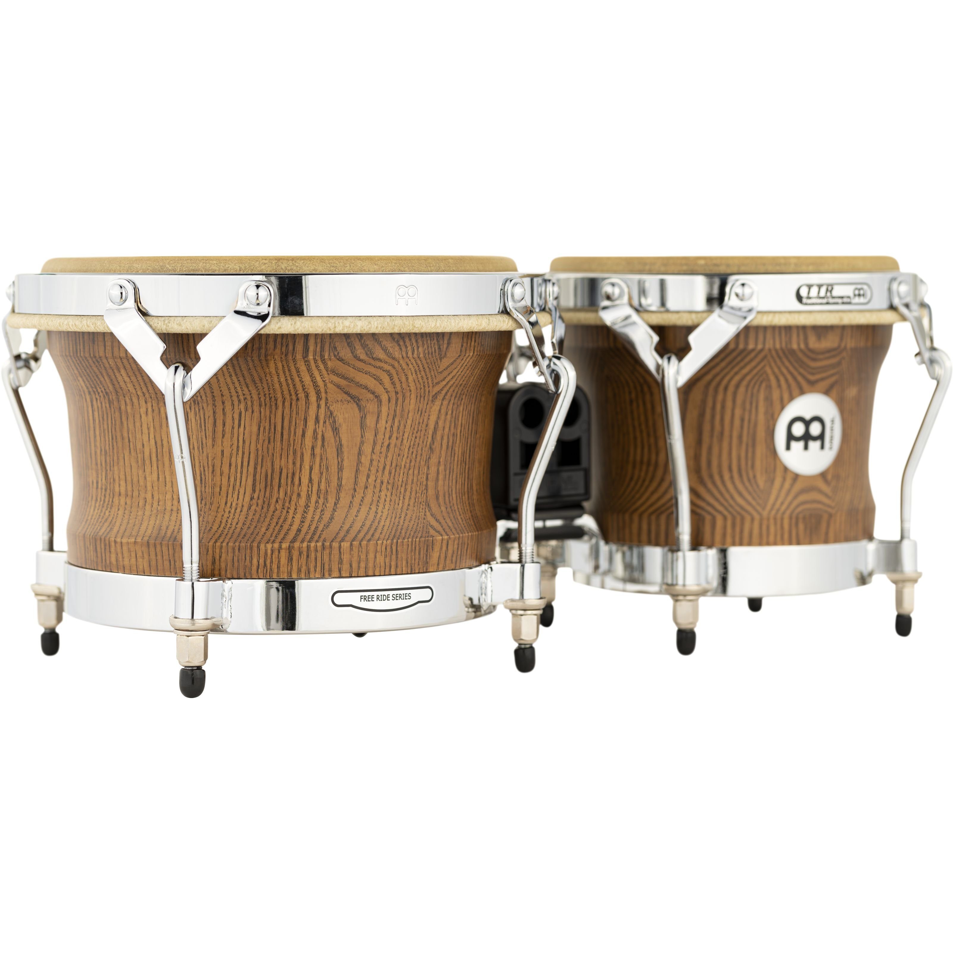 Meinl Percussion Bongo, Percussion, Bongos, WB500ZFA-M Woodcraft Bongos 7"+9" - Bongo