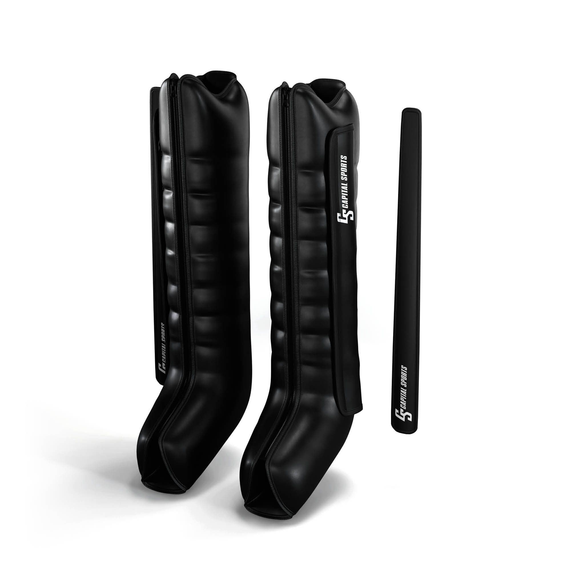 Capital Sports Massagegerät Hyper Cap Recovery Weekend Warrior, Set, Set, Beine Massager gerät verstellbar Intensitätsstufen volles Bein