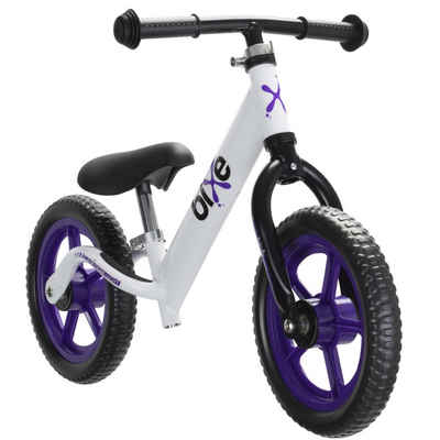Bixe Laufrad Bixe 12 Zoll Kinder Laufrad ab 2 Jahre lila - Aluminium Fahrrad ohne