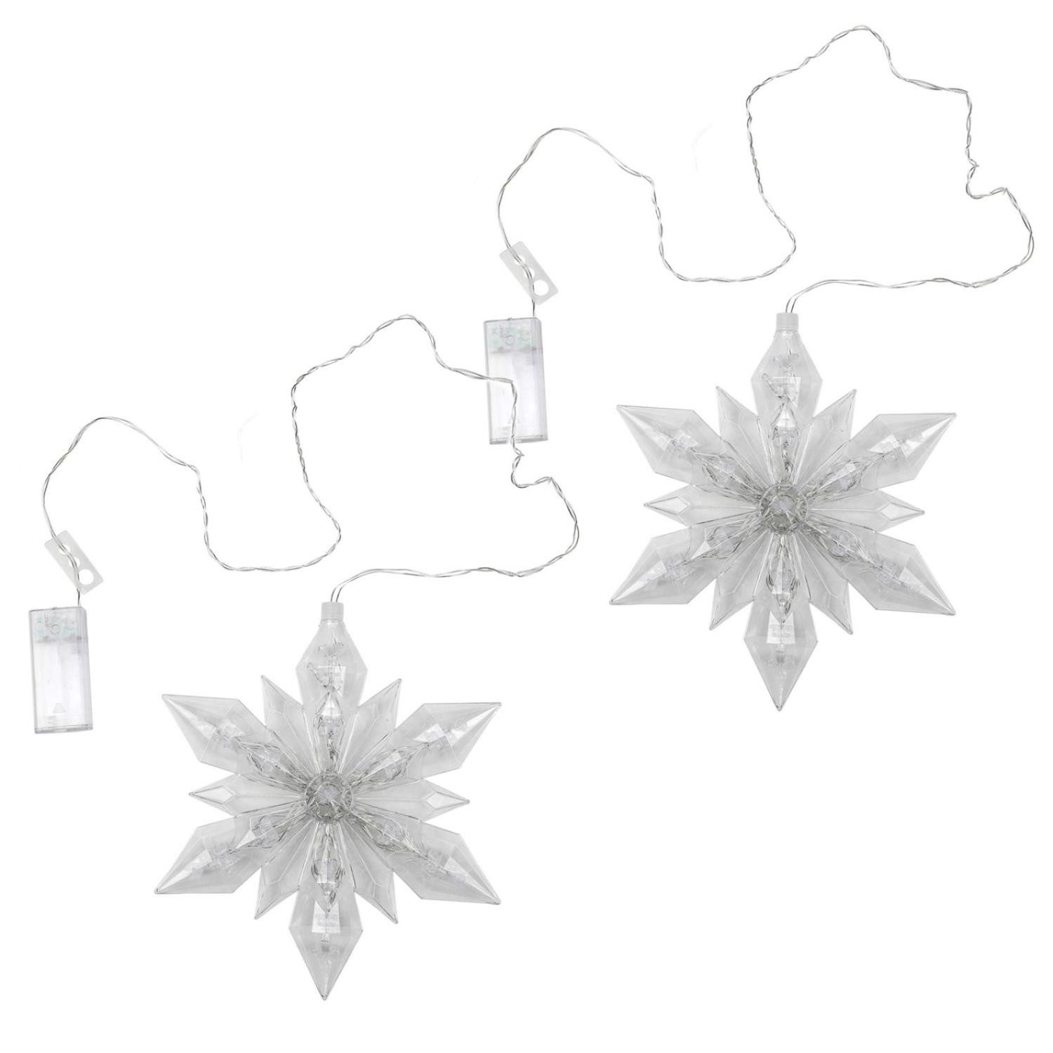 MARELIDA LED Stern LED Stern Weihnachtssterne Leuchtstern Acryl hängend Tim günstig online kaufen