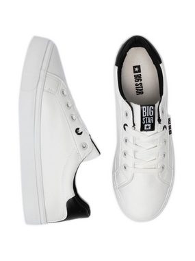 BIG STAR Sneakers aus Stoff EE274312 White/Black Sneaker