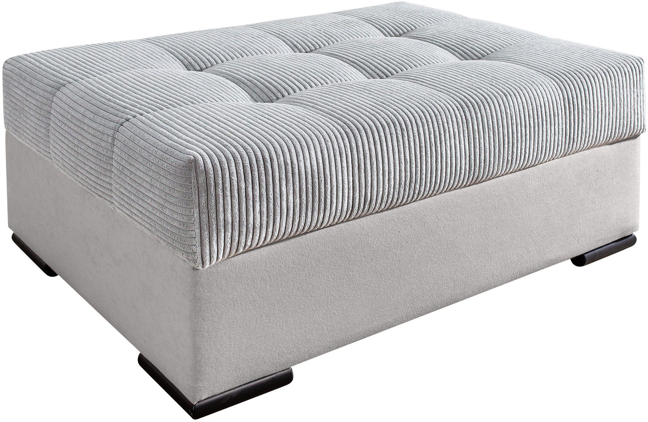 COLLECTION AB Hocker Josy, B: 98 cm, individuell zu kombinieren, Federkern