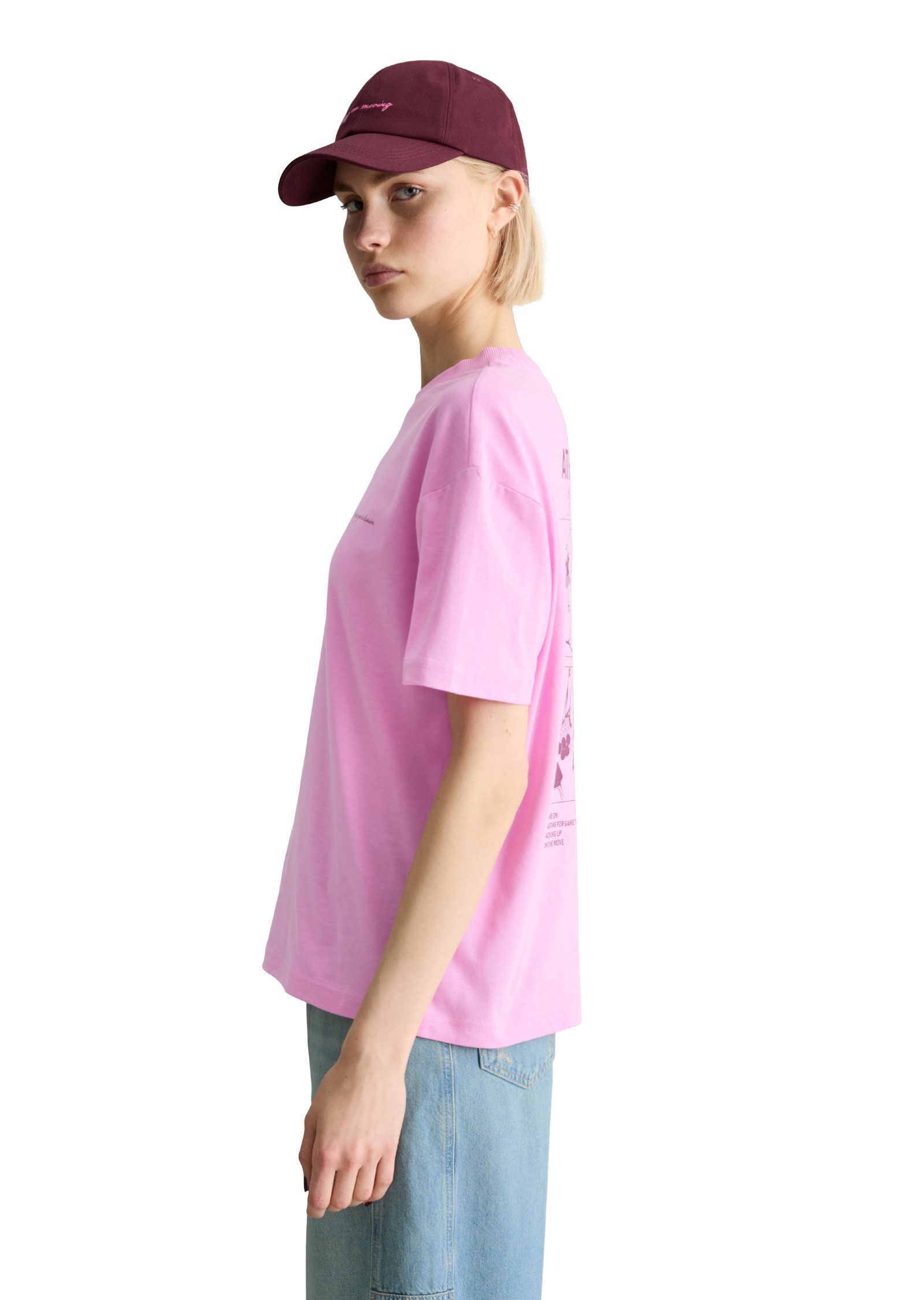 Marc O'Polo DENIM T-Shirt mit Rückenprint