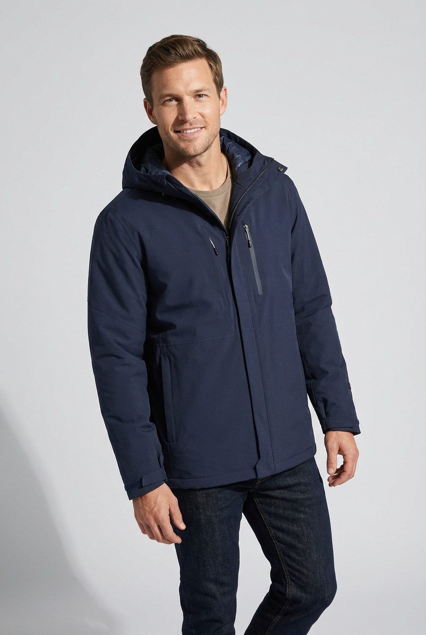 Icepeak Funktionsjacke BAKERHILL (1-St) wasserdicht mit 10000 mm Wassersäule, atmungsaktiv mit 10000 g/m²/24h