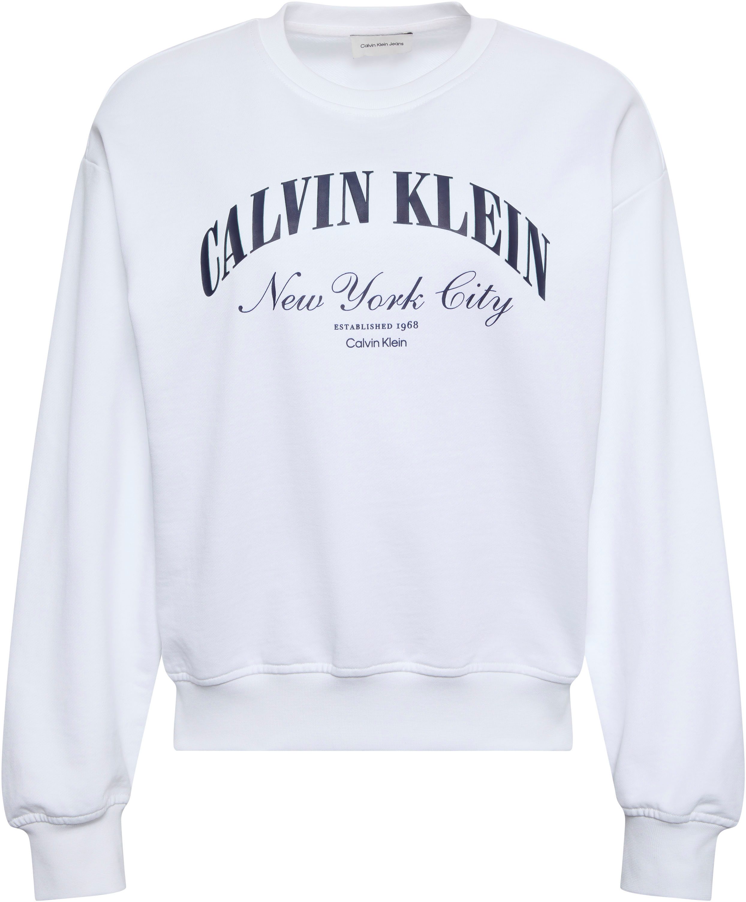Calvin Klein Jeans Sweatshirt Regular fit, mit Druck
