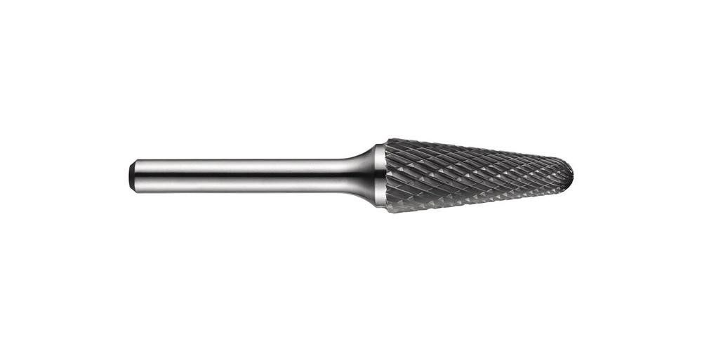 Thumbnail - Dormer Fräser-Set Frässtift KEL Ø 9.6 Kopflänge 30 mm Schaft-Ø 6 HM Verzahnung Kreuz