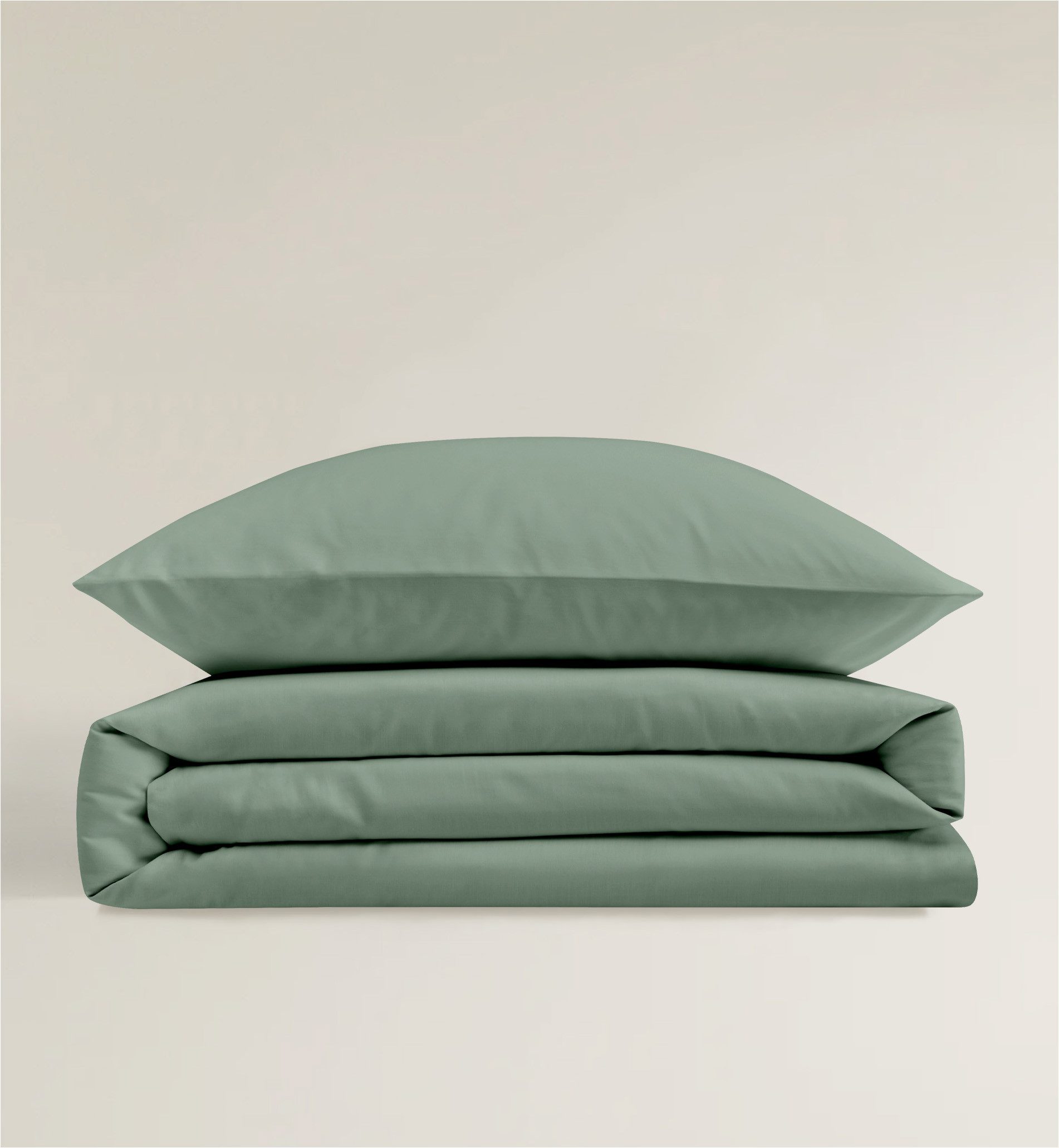 BIERBAUM Bettwäsche Elegant uni, Mako-Satin, 2 teilig, Mako-Satin, 100 % Baumwolle, Uni, pflegeleicht