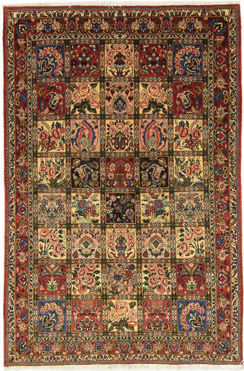Orientteppich Bakhtiar Sherkat 158x238 12 Höhe: Nain Handgeknüpfter rechteckig, Perserteppich, Orientteppich / Trading, mm