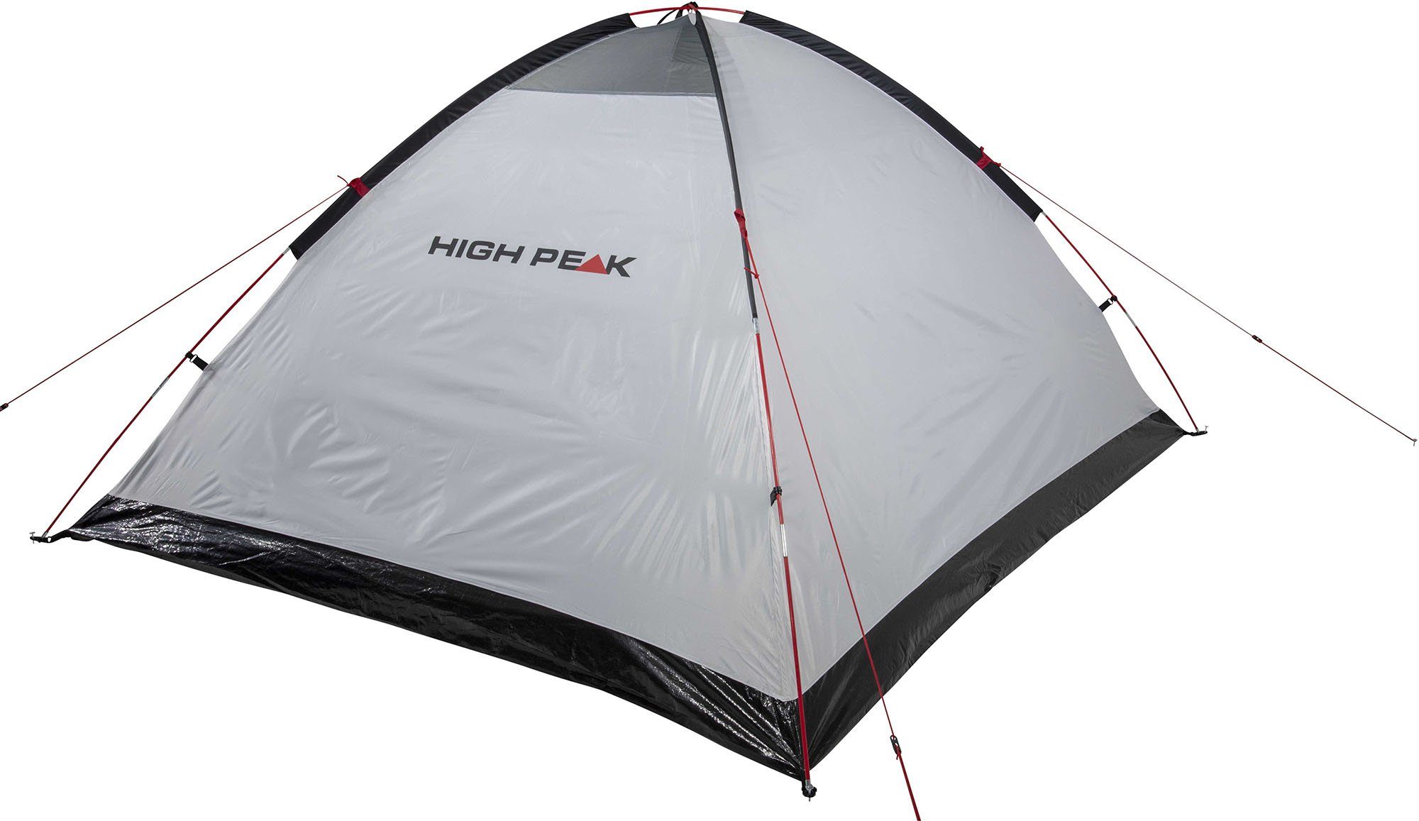 High Peak Kuppelzelt Zelt Monodome (mit Transporttasche) 4 pearl XL, Personen