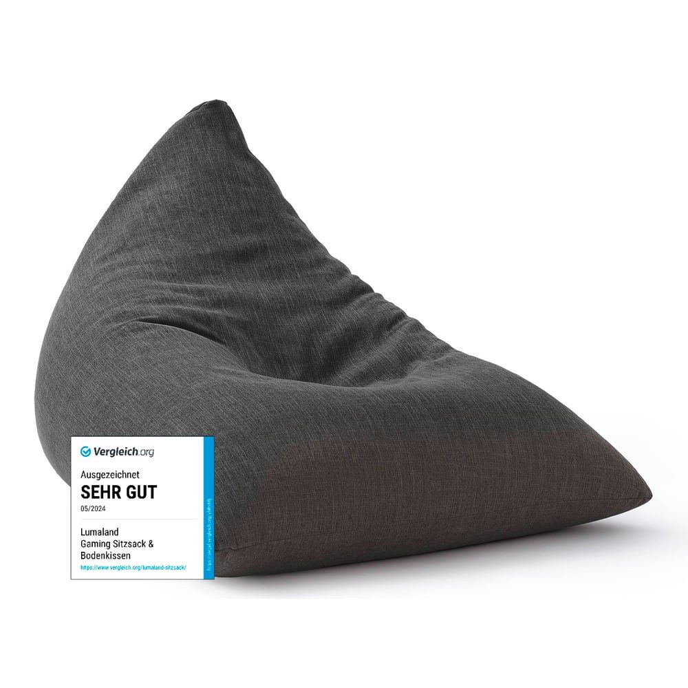 Lumaland Sitzsack Interior Line - Gaming, Bodenkissen Bean Bag Lounge Trian günstig online kaufen