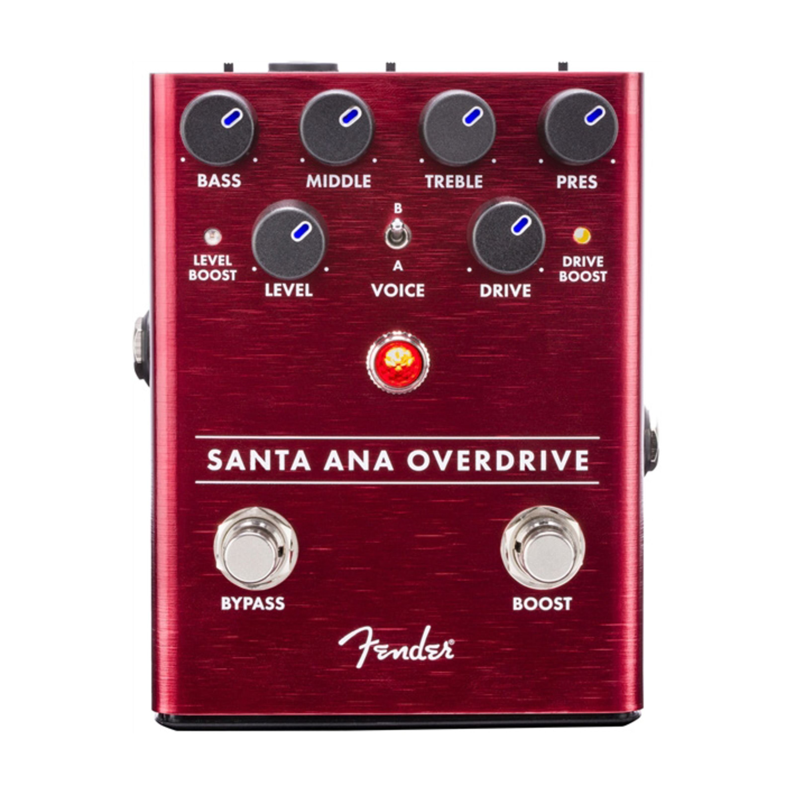 Fender Musikinstrumentenpedal, (Effekte, Verzerrer), Santa Ana Overdrive - Verzerrer für Gitarren