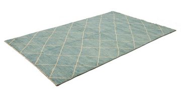 Designteppich Berber Marrocon 152x246 Handgeknüpfter Moderner Orientteppich, Nain Trading, rechteckig, Höhe: 5 mm