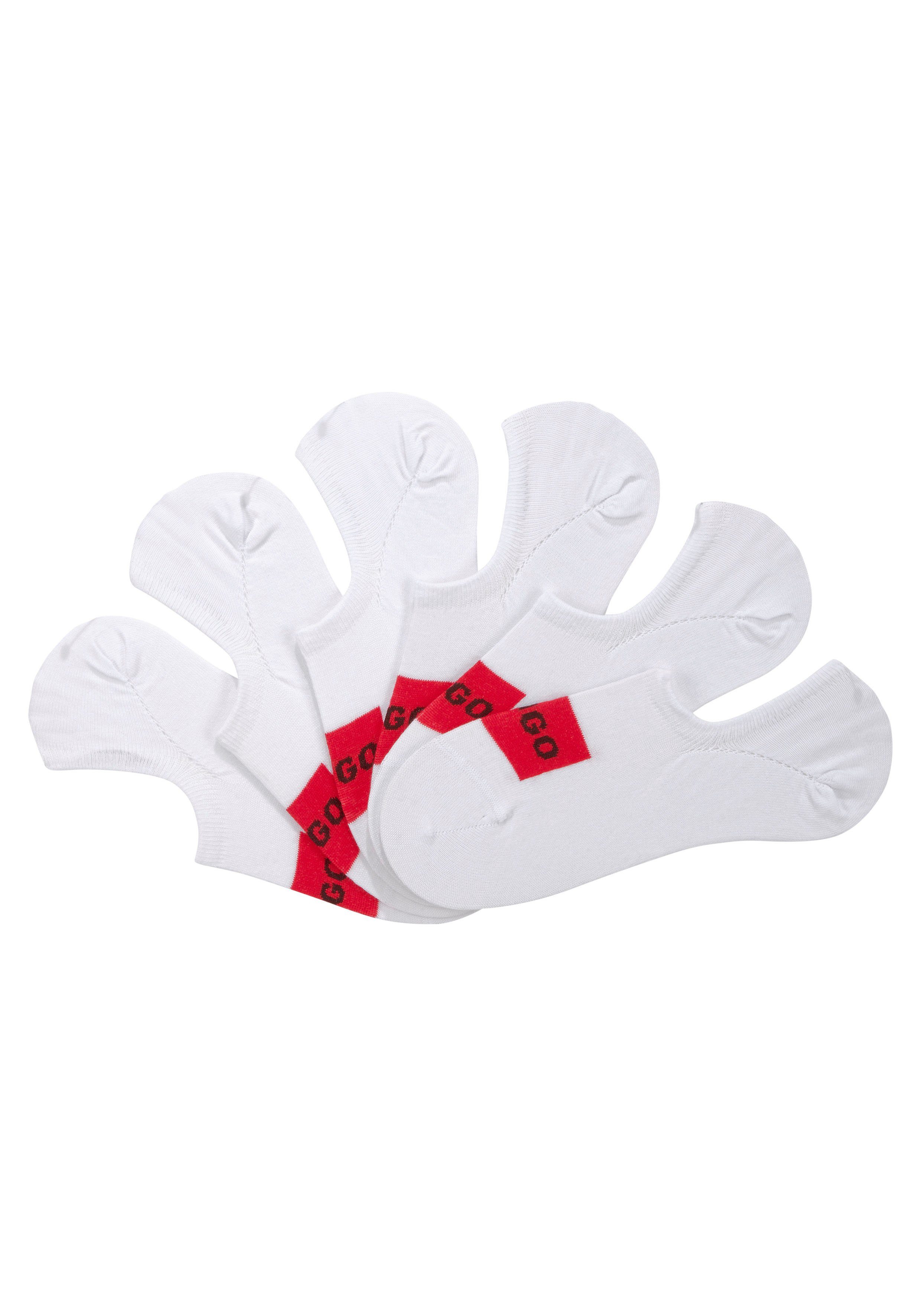 HUGO Freizeitsocken 3P LC LABEL CC (Packung, 3-Paar) mit Logostickerei