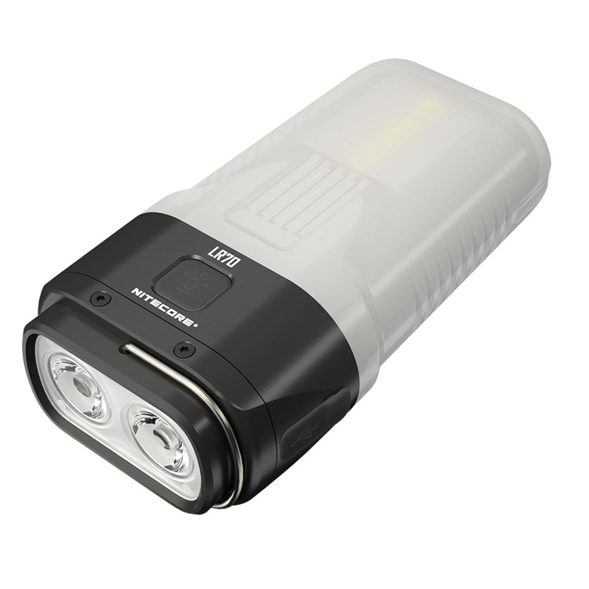 Nitecore LED Taschenlampe LR70 - 3000 Lumen LED Taschenlampe, Powerbank, Laterne
