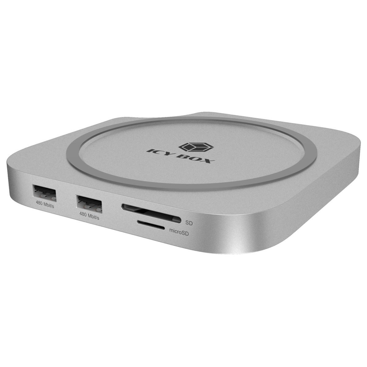 ICY BOX Festplatten-Gehäuse IB-DK100 DockingStation für Mac mini M4