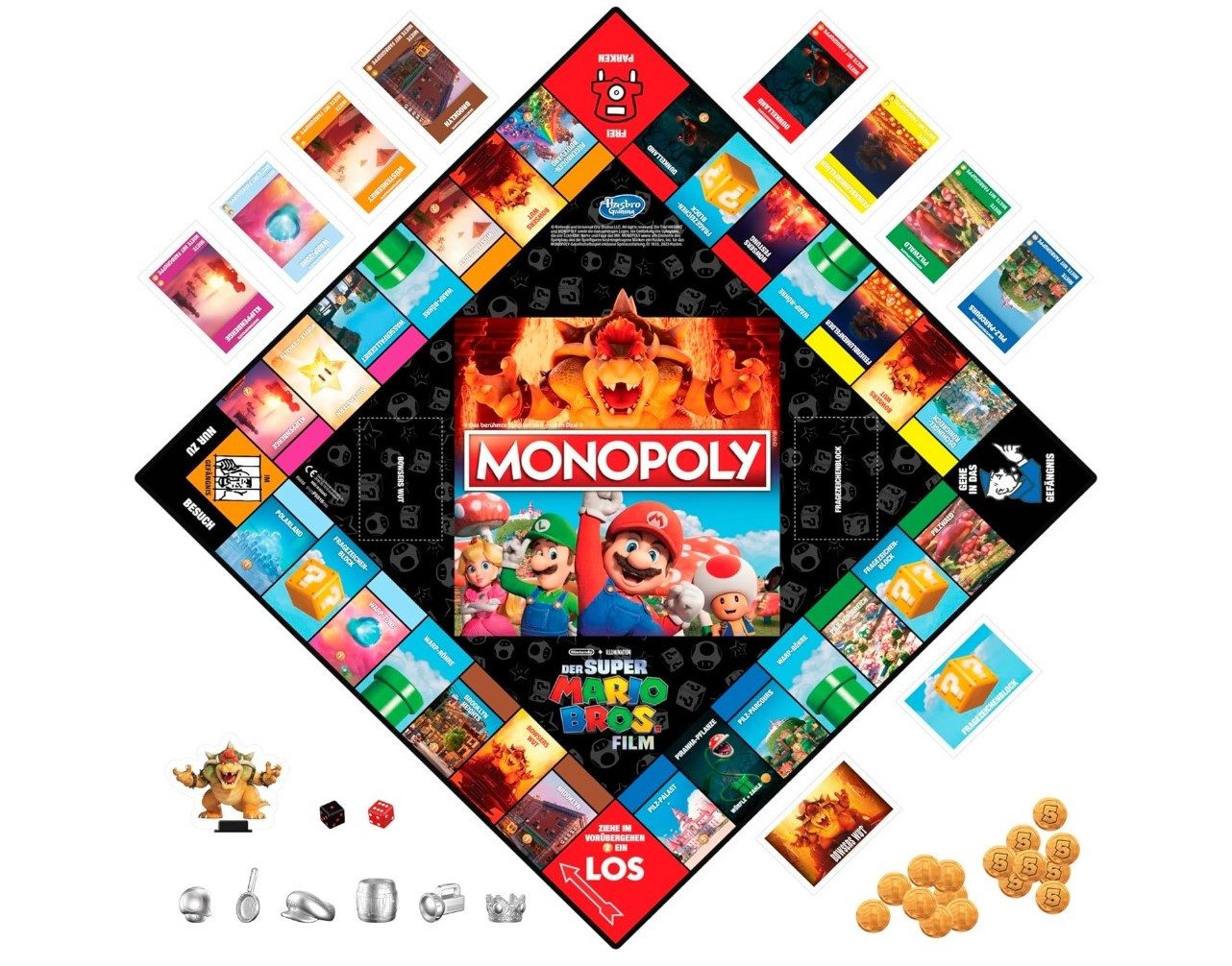 Hasbro Spielesammlung Monopoly Super Mario Bros. – Bild 3 von 3
