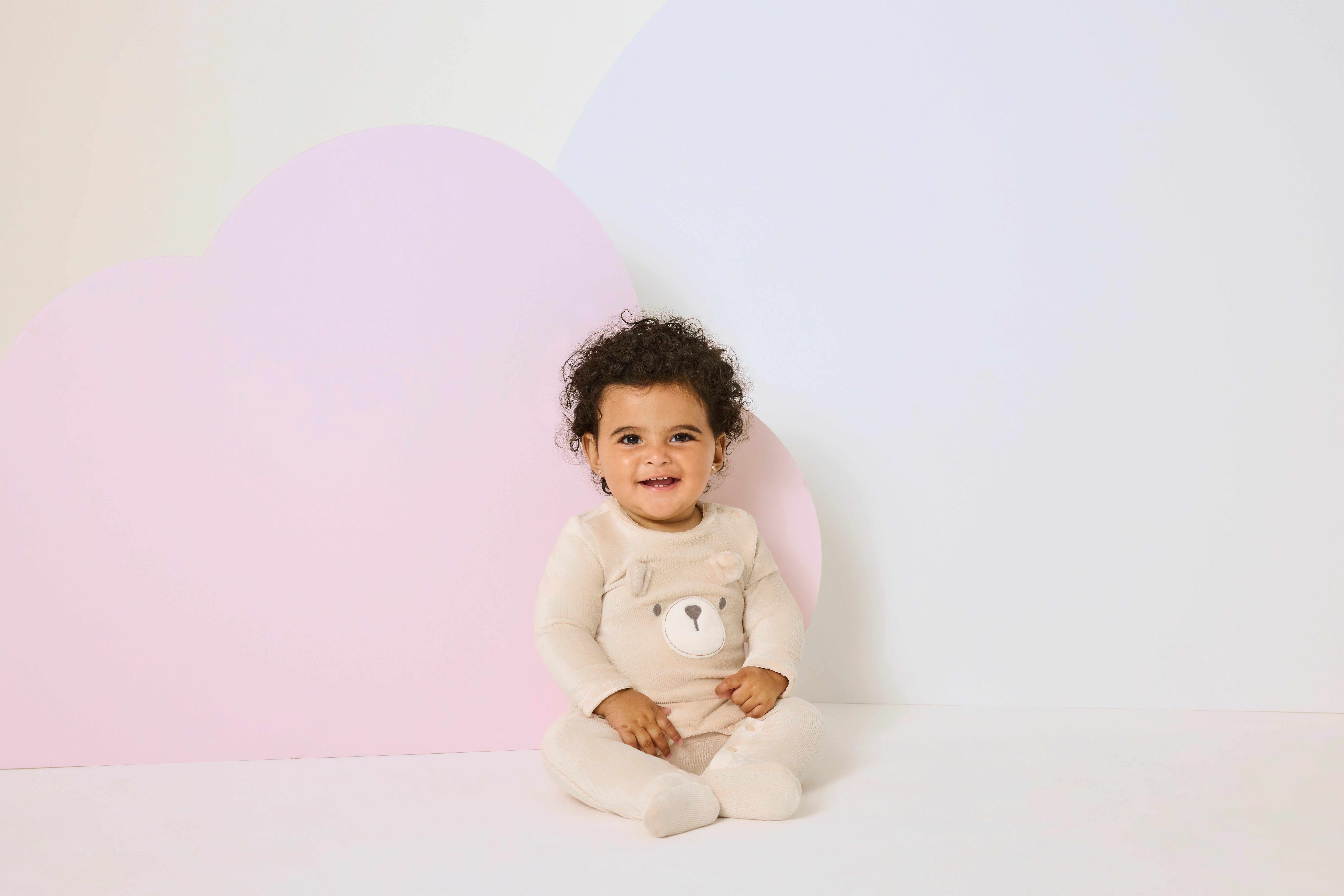 HUGGIES babywear Strampler HUGN FOOTED COVERALL Cord in elastischer Qualität