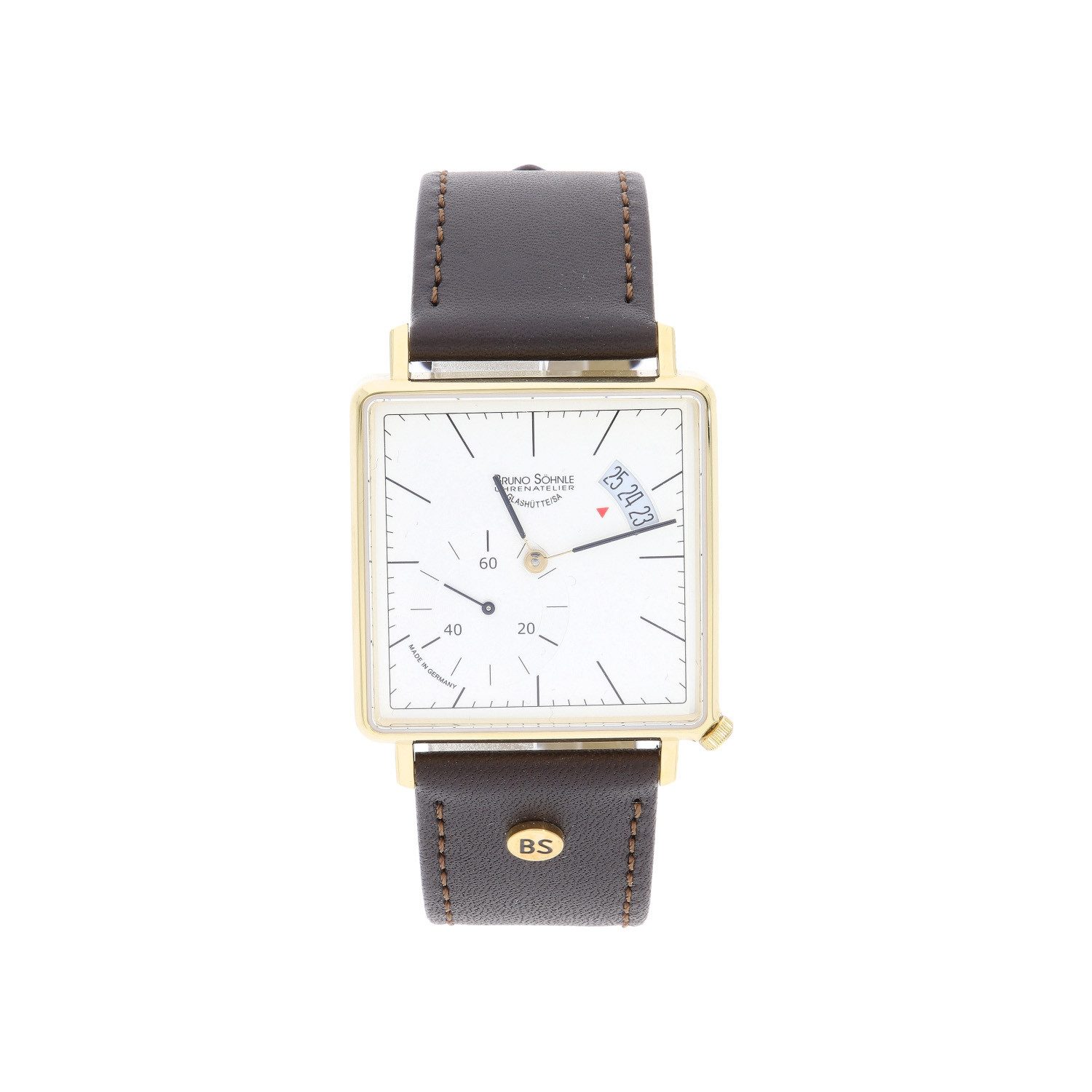 BRUNO SÖHNLE Quarzuhr Bruno Söhnle Glashütte Herren Uhr 17-33072-241 Rondo III Big, (1-tlg)