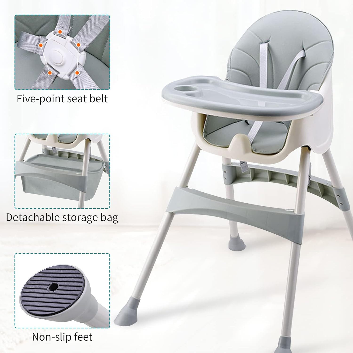 LA CUTE Hochstuhl Baby Kinder Hochstuhl günstig online kaufen