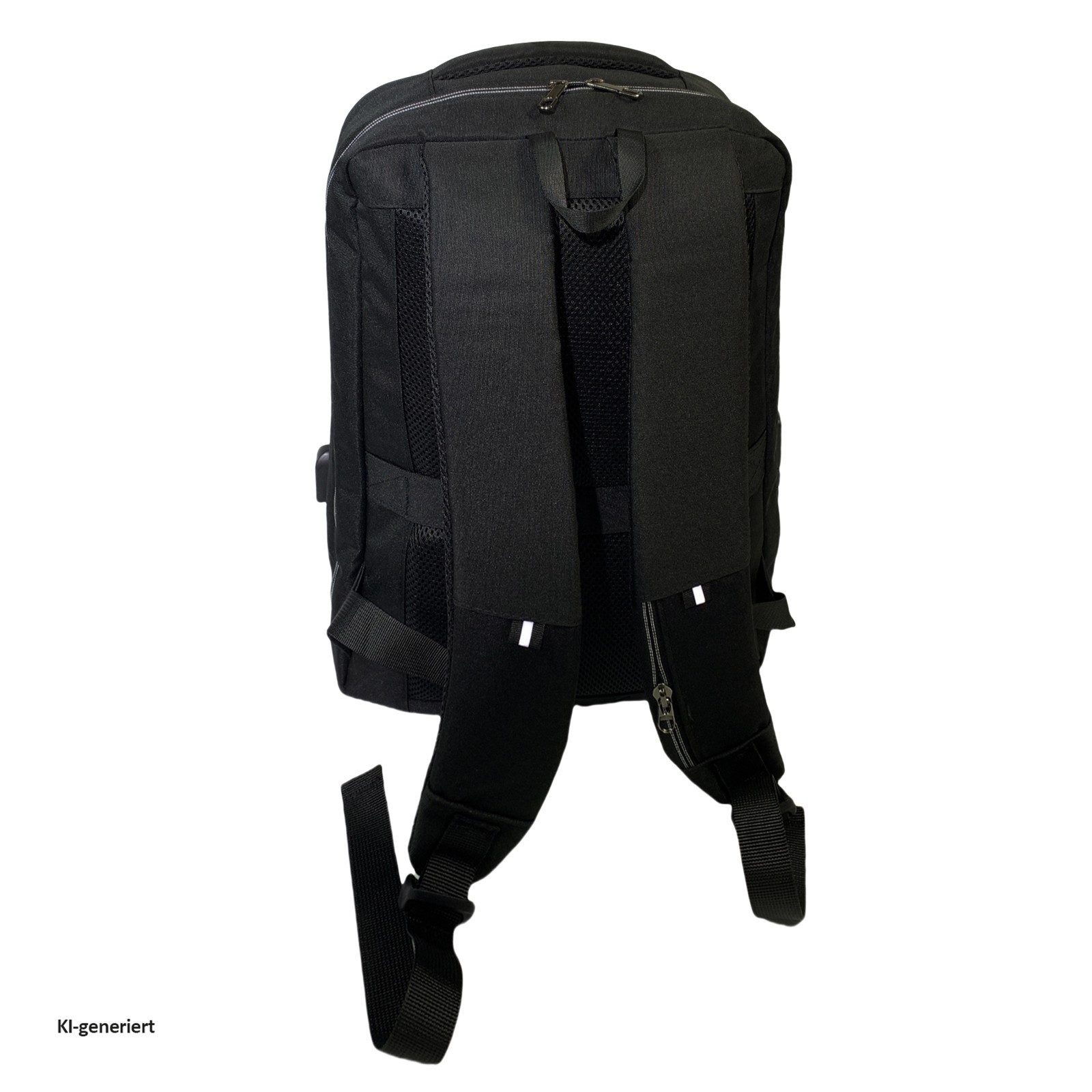 HTI-Living Laptoprucksack Business-Rucksack mit Zahlenschloss und USB (Stück, 1-tlg., 1 Rucksack), mit Schloss