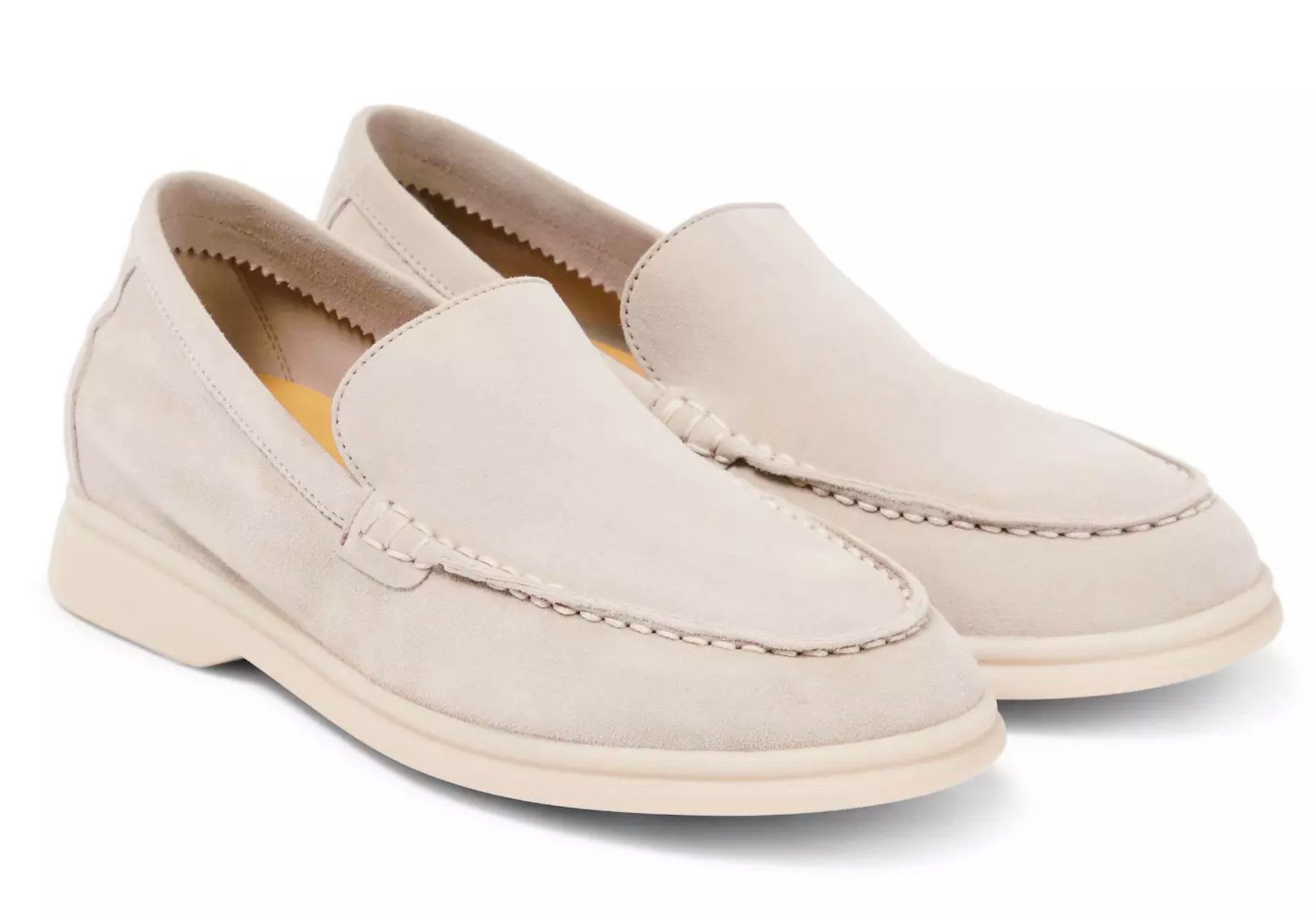 Loro Piana Summer Walk Kinder Schuhe Veloursleder Mokassin
