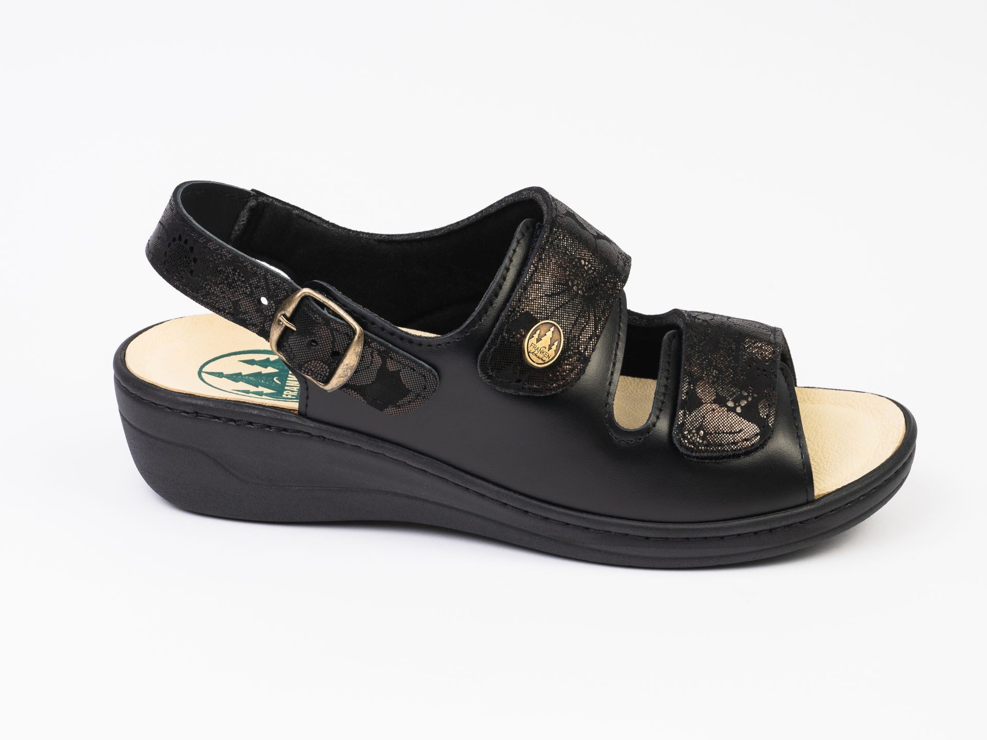 Franken-Schuhe Art. 270-B45 Damen Sandale (geeigent für Hallux Valgus, mit günstig online kaufen