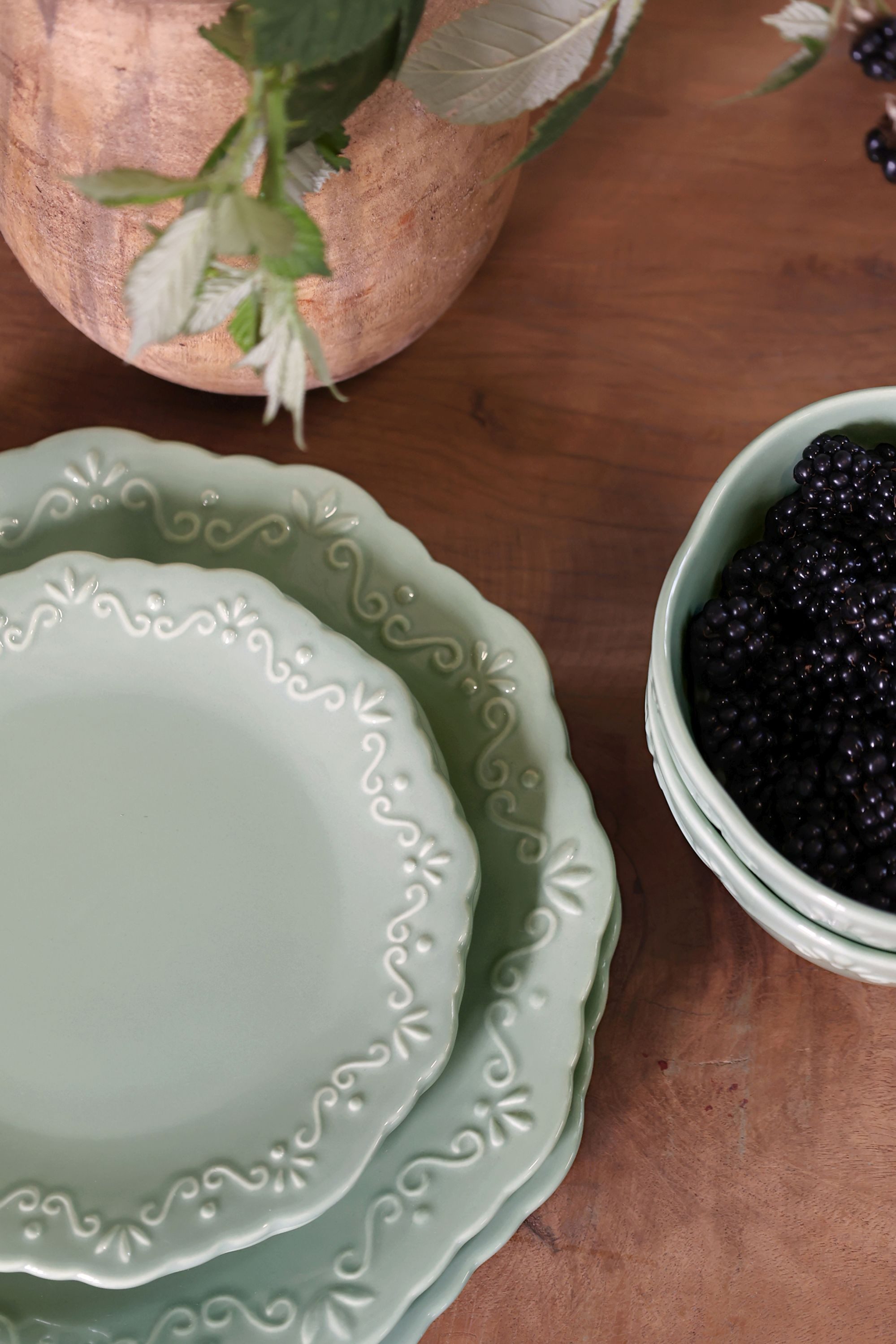 Chic Antique Teller Chic Antique Teller Speiseteller Essteller 27cm Provence Porzellan