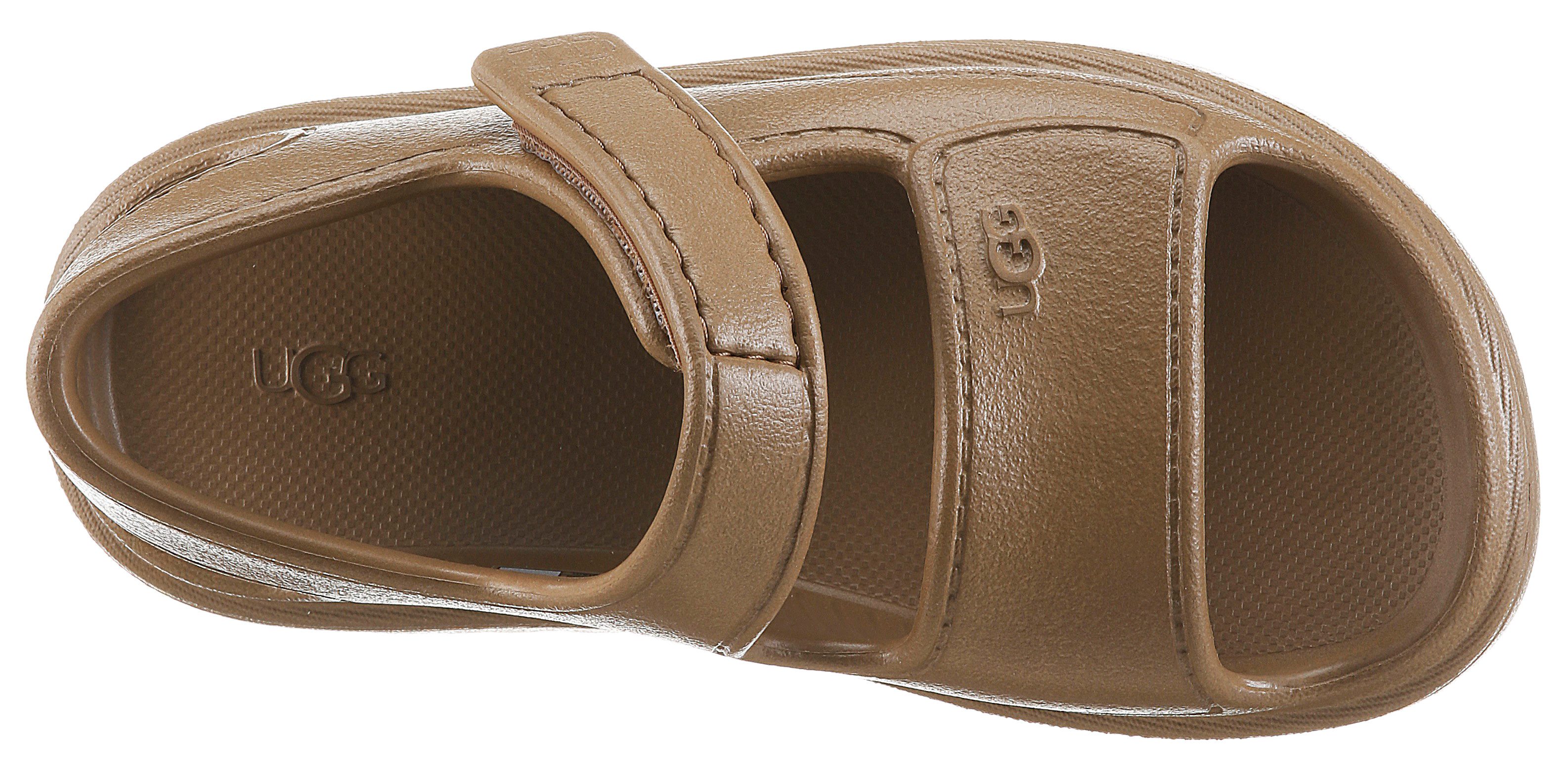 UGG GOLDENGLOW Badesandale Strandschuh, Sandale mit modischer Plateausohle