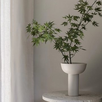 blomus Dekovase Blomus Vase -MIYABI- Farbe Moonbeam Size L