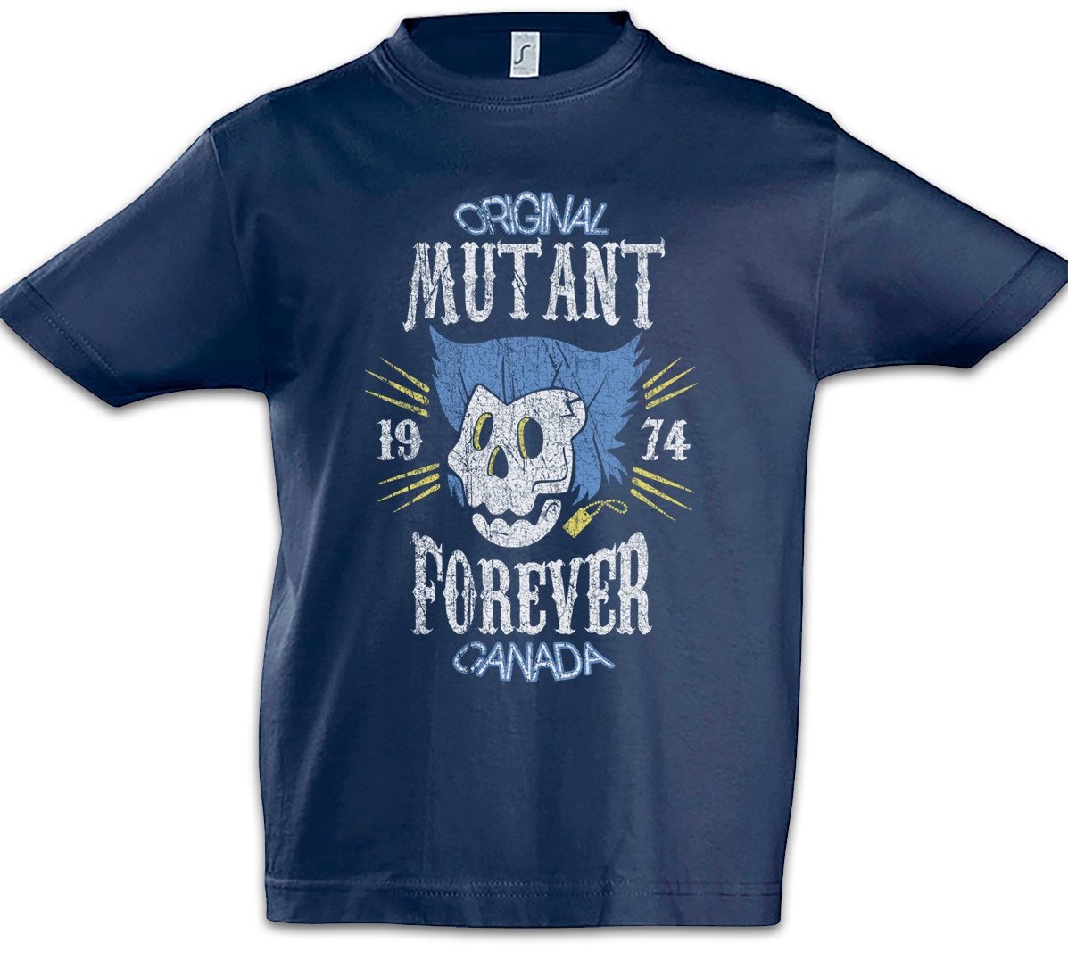 Print-Shirt Mutant Forever Kinder T-Shirt X Comic Movies Wolverine Men Logan Claws