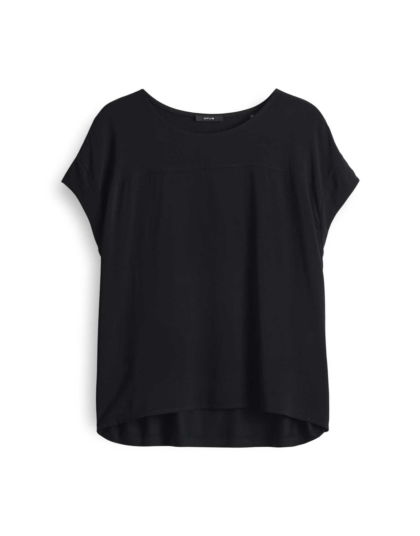 OPUS Kurzarmshirt SESONNE Regular im Materialmix günstig online kaufen